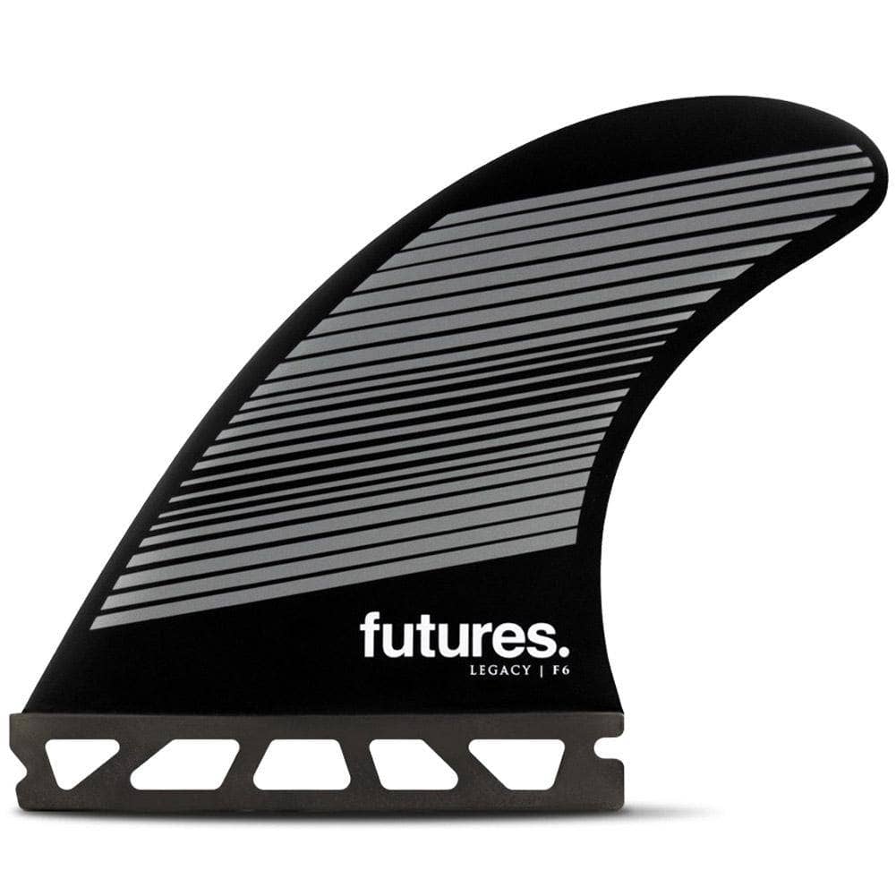 Futures F6 Legacy Surfboard Fins - Grey/Black