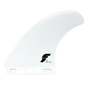 Futures FT1 Thermotech Twin Surfboard Fins - White - Futures Fins by Futures Medium Fins