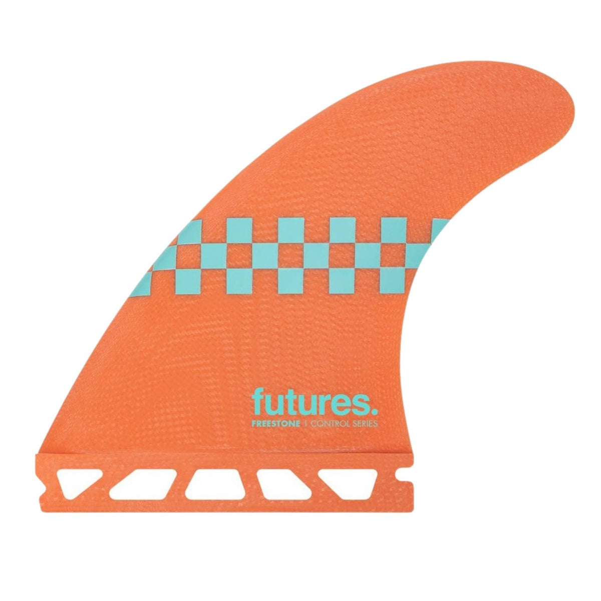 Futures Freestone Thruster Surfboard Fins - Salmon - Futures Fins by Futures Large Fins