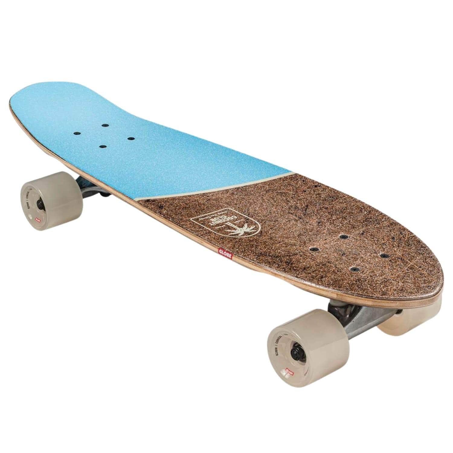 Globe Blazer Cruiser Skateboard Coconut Sky 26in - Complete Skateboard by Globe
