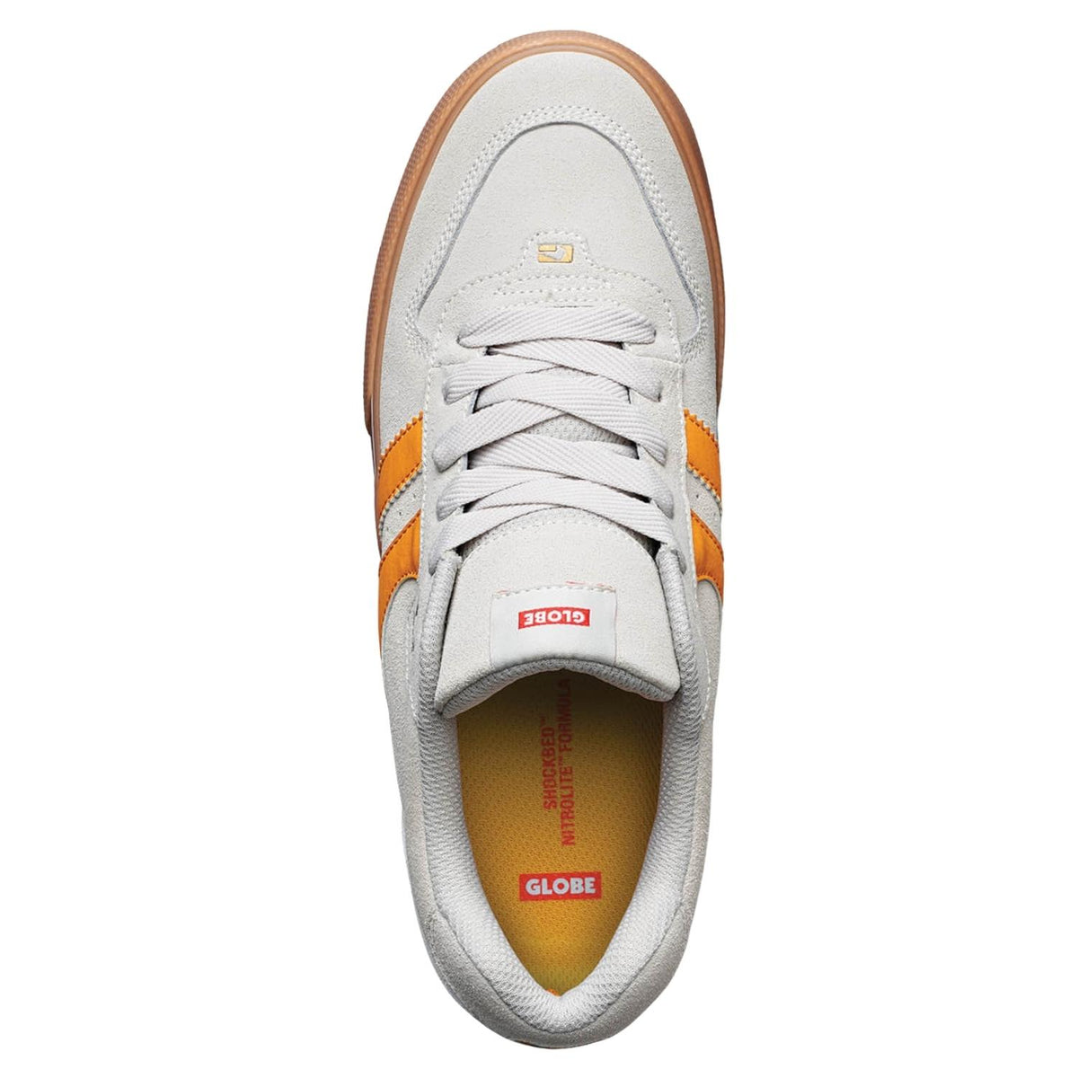 Globe Encore 2 Shoes - Birch/Yellow/Gum - Mens Casual Shoes by Globe