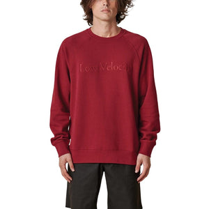 Globe LV Crewneck Sweatshirt - Rhubarb - Mens Crew Neck Sweatshirt by Globe