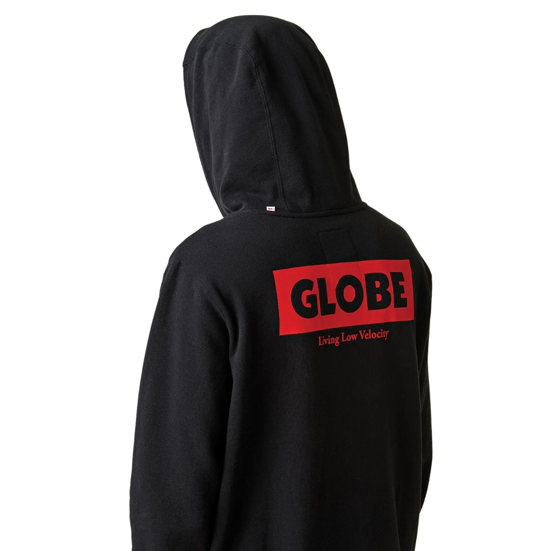 Globe Living Low Velocity Pullover Hoodie - Black - Mens Pullover Hoodie by Globe