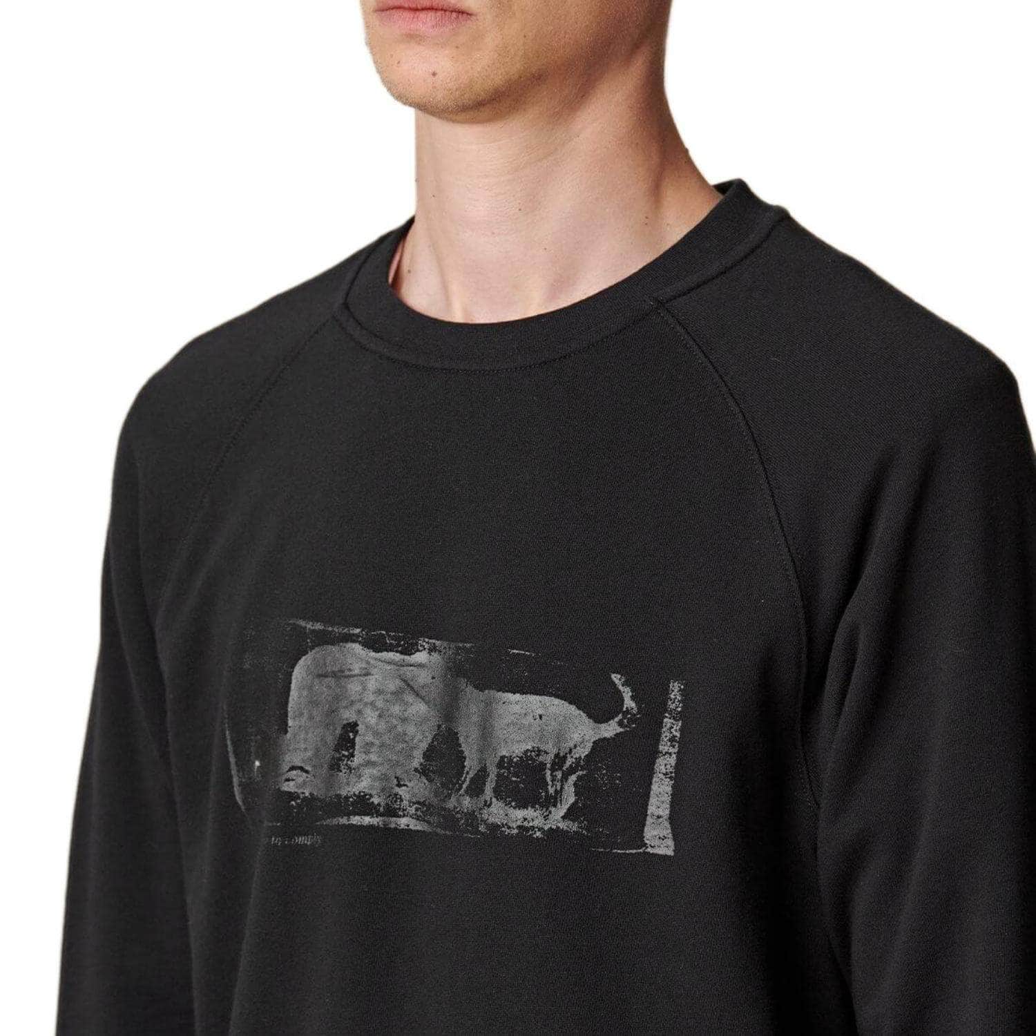 Globe Refuse To Comply Crew Neck Sweatshirt - Black - Mens Crew Neck Sweatshirt by Globe