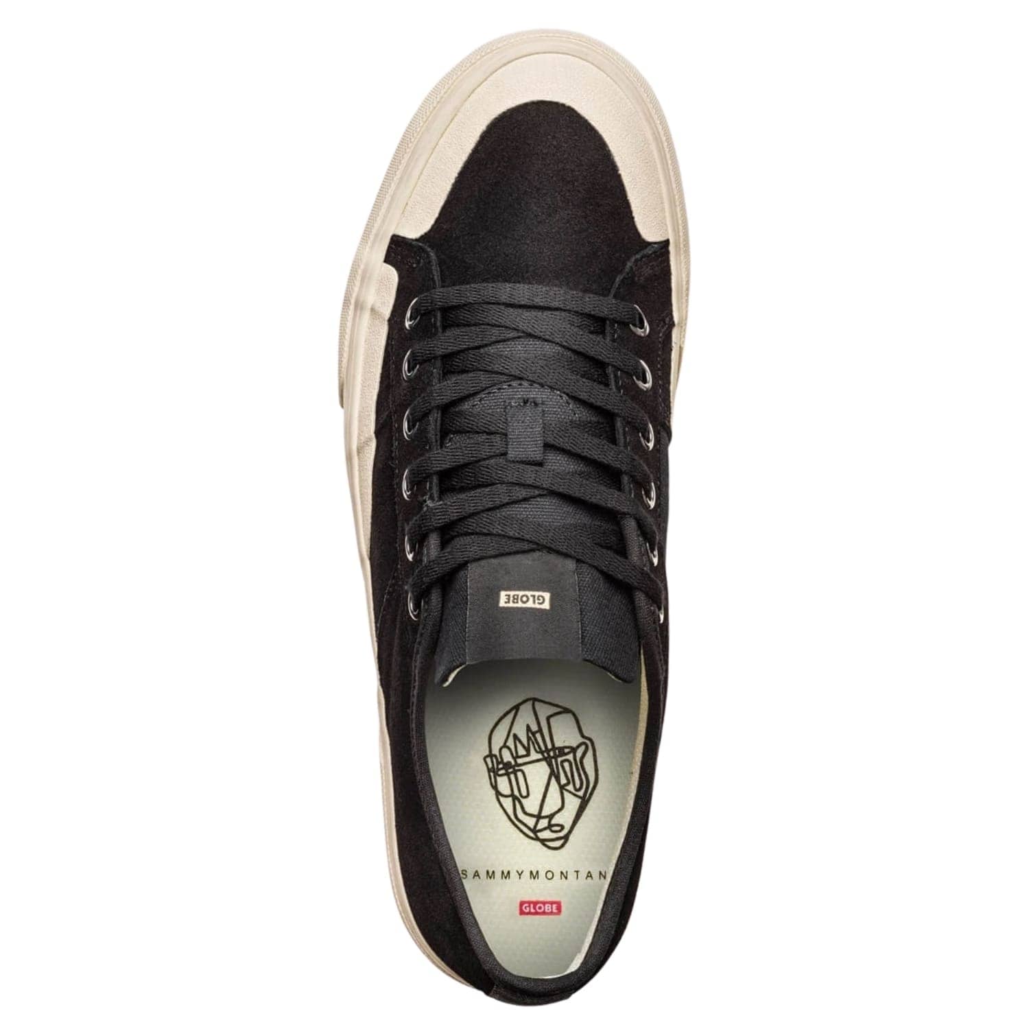 Globe Surplus Skate Shoes Black/Cream/Montano | Free UK Delivery