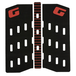 Gorilla Surf Kick Mid Heritage Front Foot Traction Pad - Cayenne - Full Traction/Front Foot Surfboard Pad by Gorilla Surf