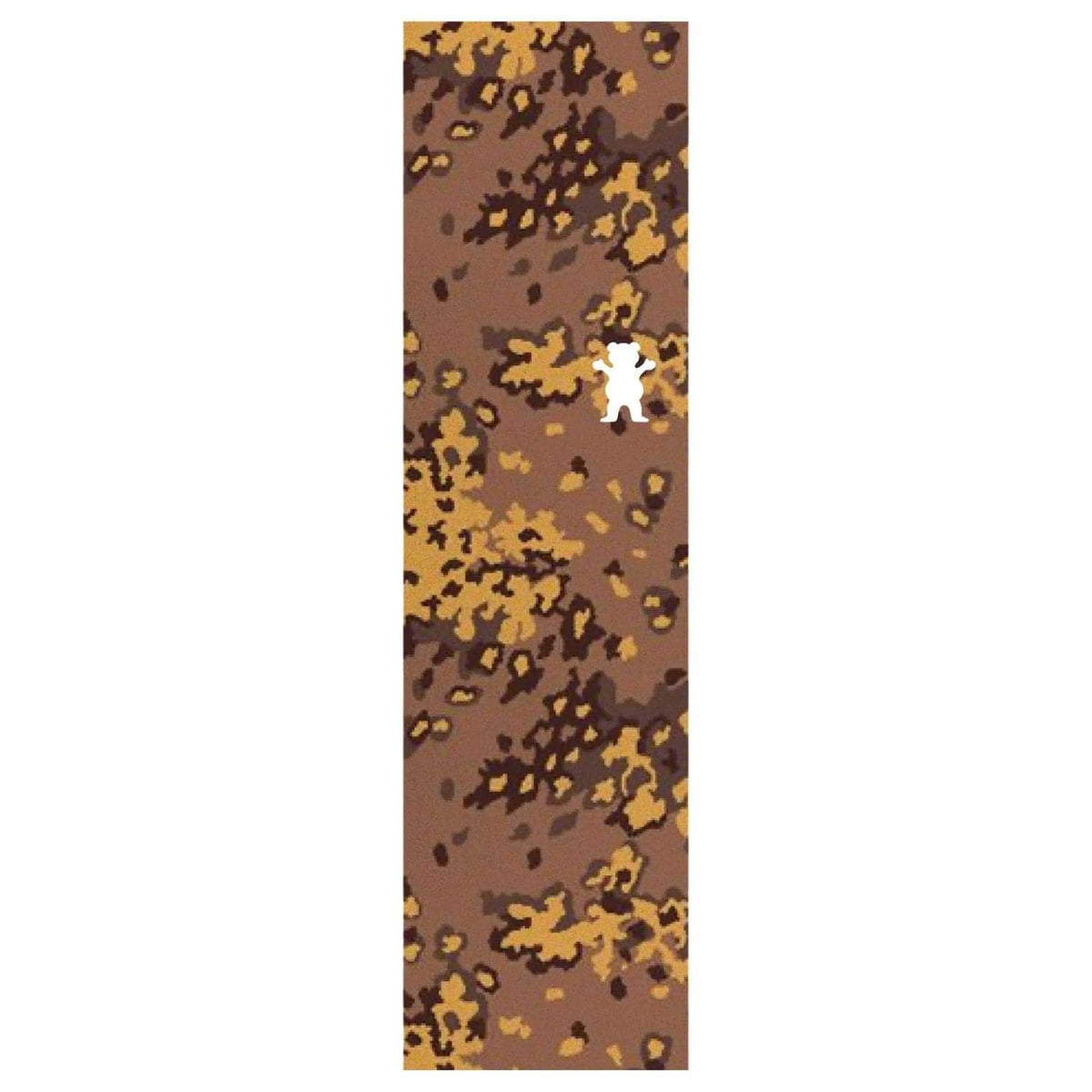 Grizzly Camo Bear Cutout Griptape Tan 9in - Skateboard Grip Tape by Grizzly