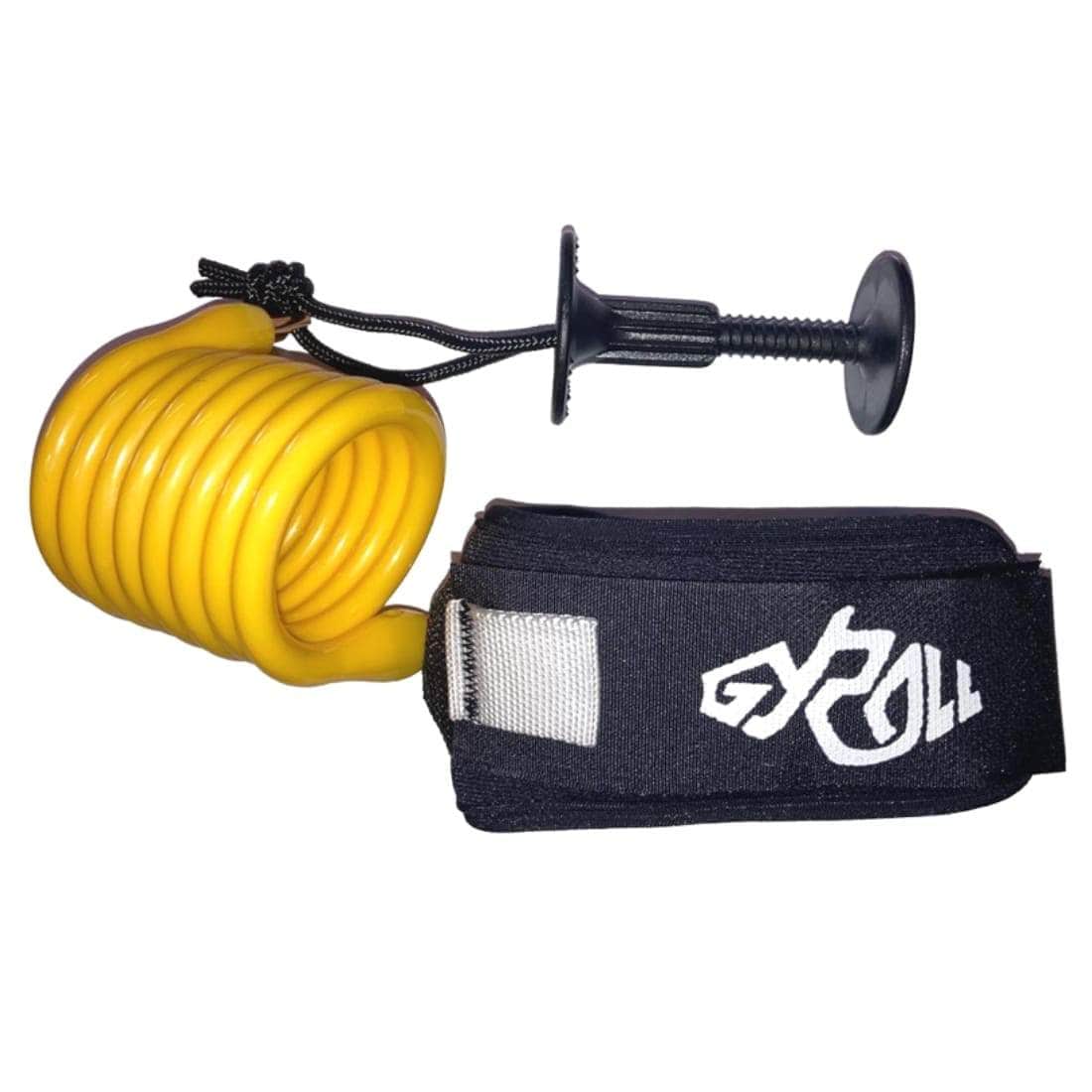 Gyroll Mike Stewart Bicep Bodyboard Leash - Yellow