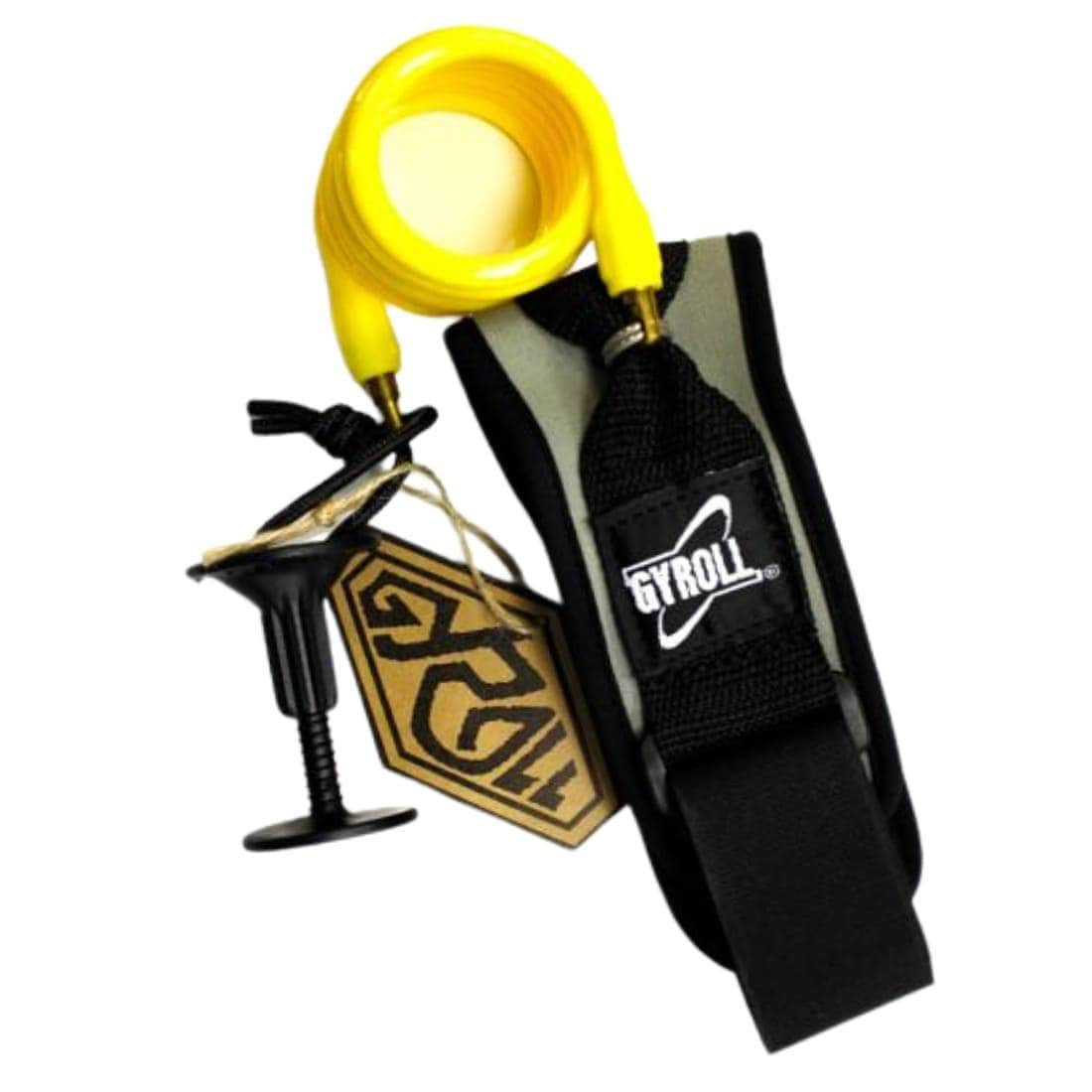 Gyroll Mike Stewart Bicep Bodyboard Leash - Yellow