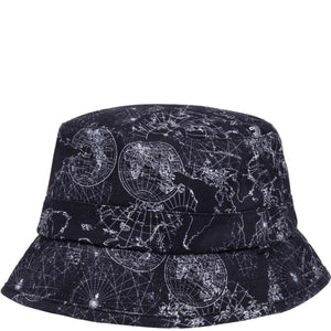 Huf Nicolet Bucket Hat - Black - Bucket Hat by Huf S/M (small/medium)