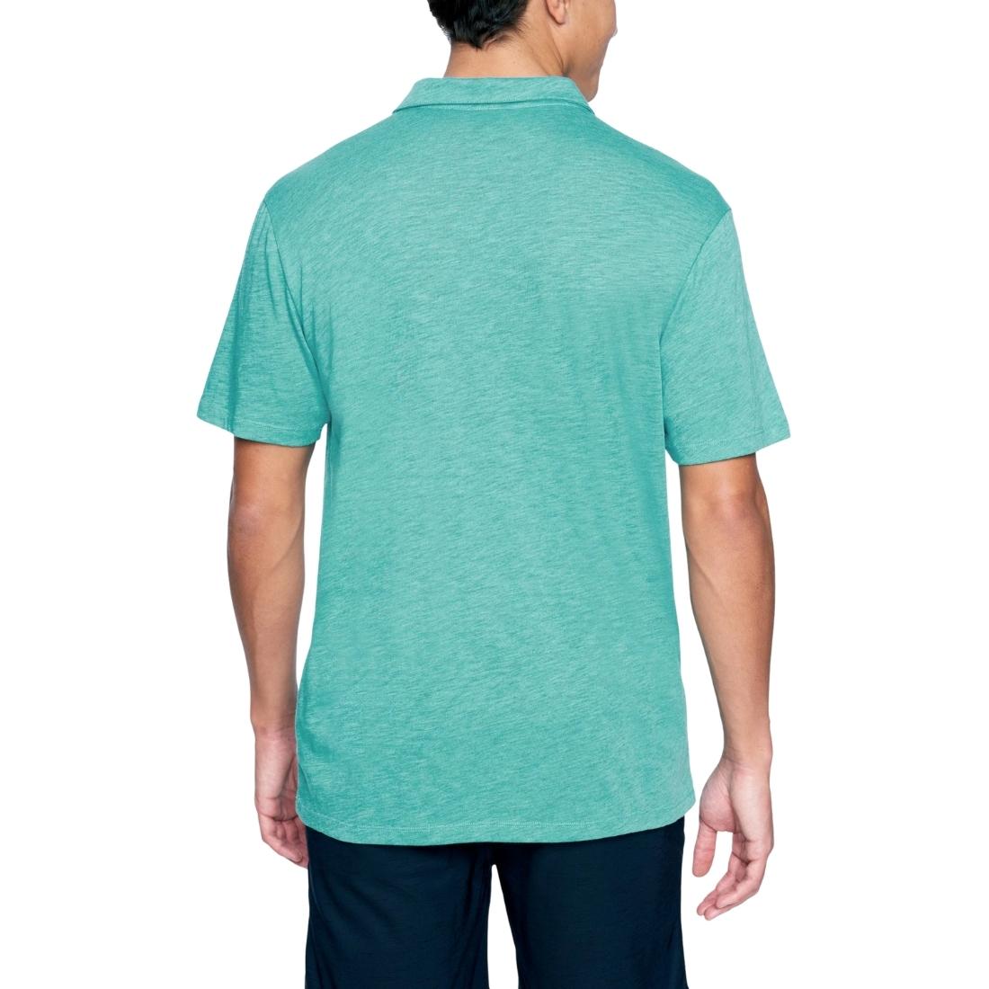 Hurley Ace Vista Polo Shirt - Aura Green Heather - Mens Polo Shirt by Hurley