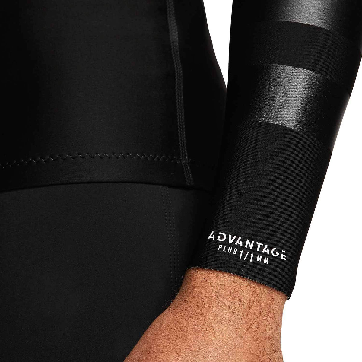 Hurley Advantage Plus 1mm Reversible Wetsuit Jacket Top - Black