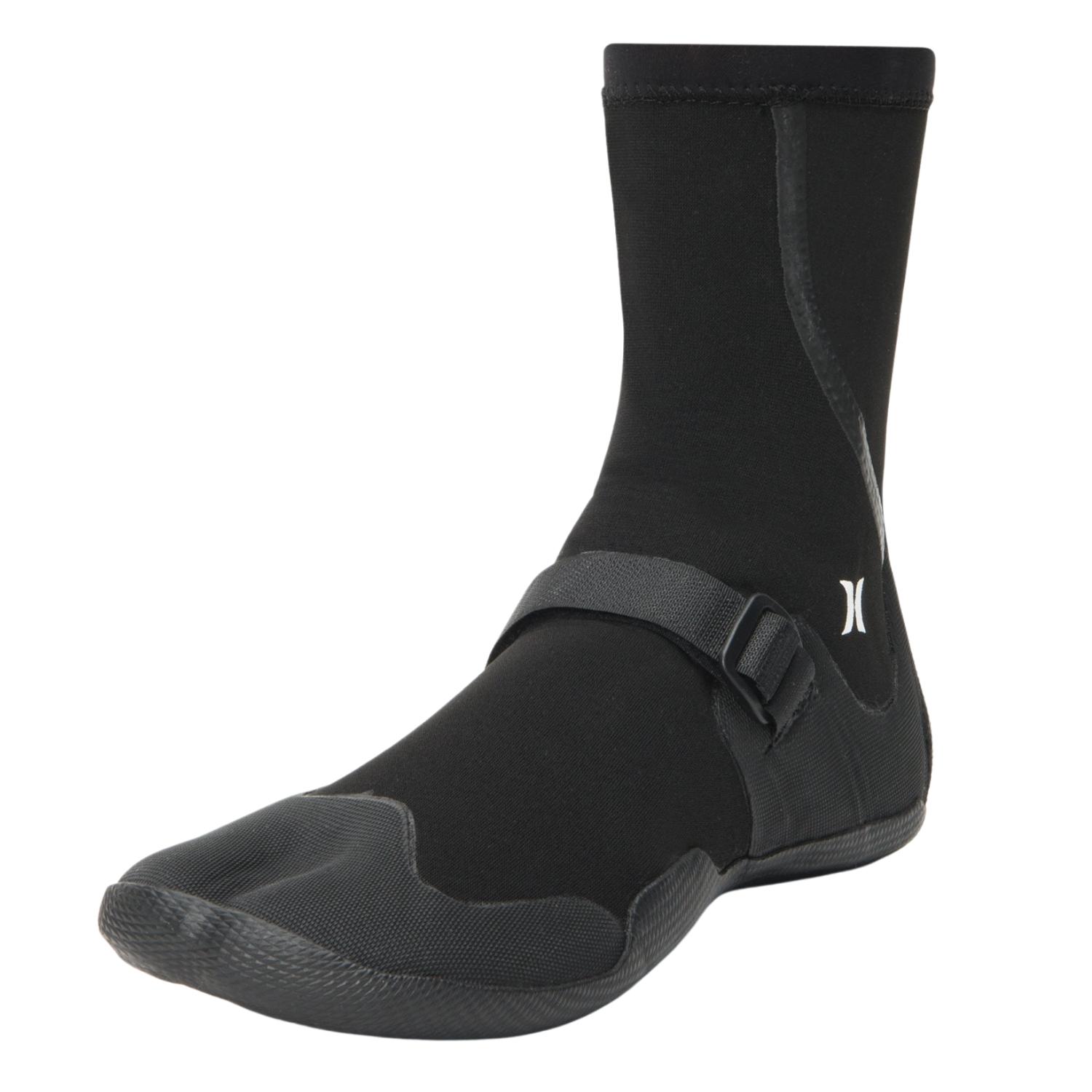 Hurley Advantage Plus 5mm Wetsuit Boots - Black - Split Toe Wetsuit Boots by Hurley