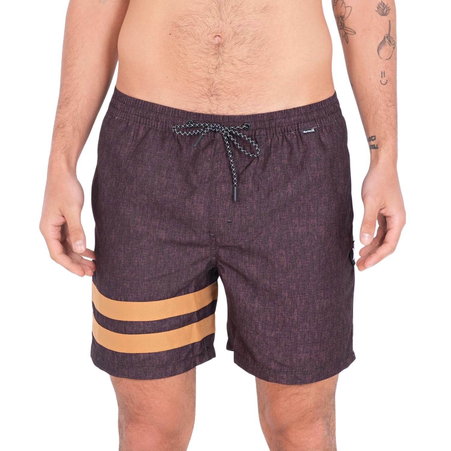 Hurley Blockparty Volley Shorts - Black - Mens Walk Shorts by Hurley