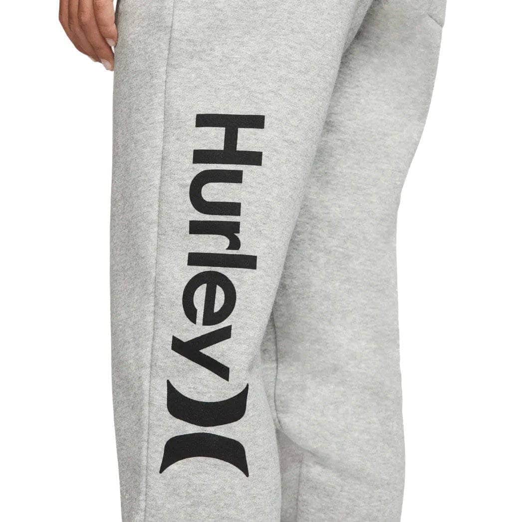 Hurley Boys Surf Check One &amp; Only Track Pants - Grey Heather - Boys Joggers by Hurley