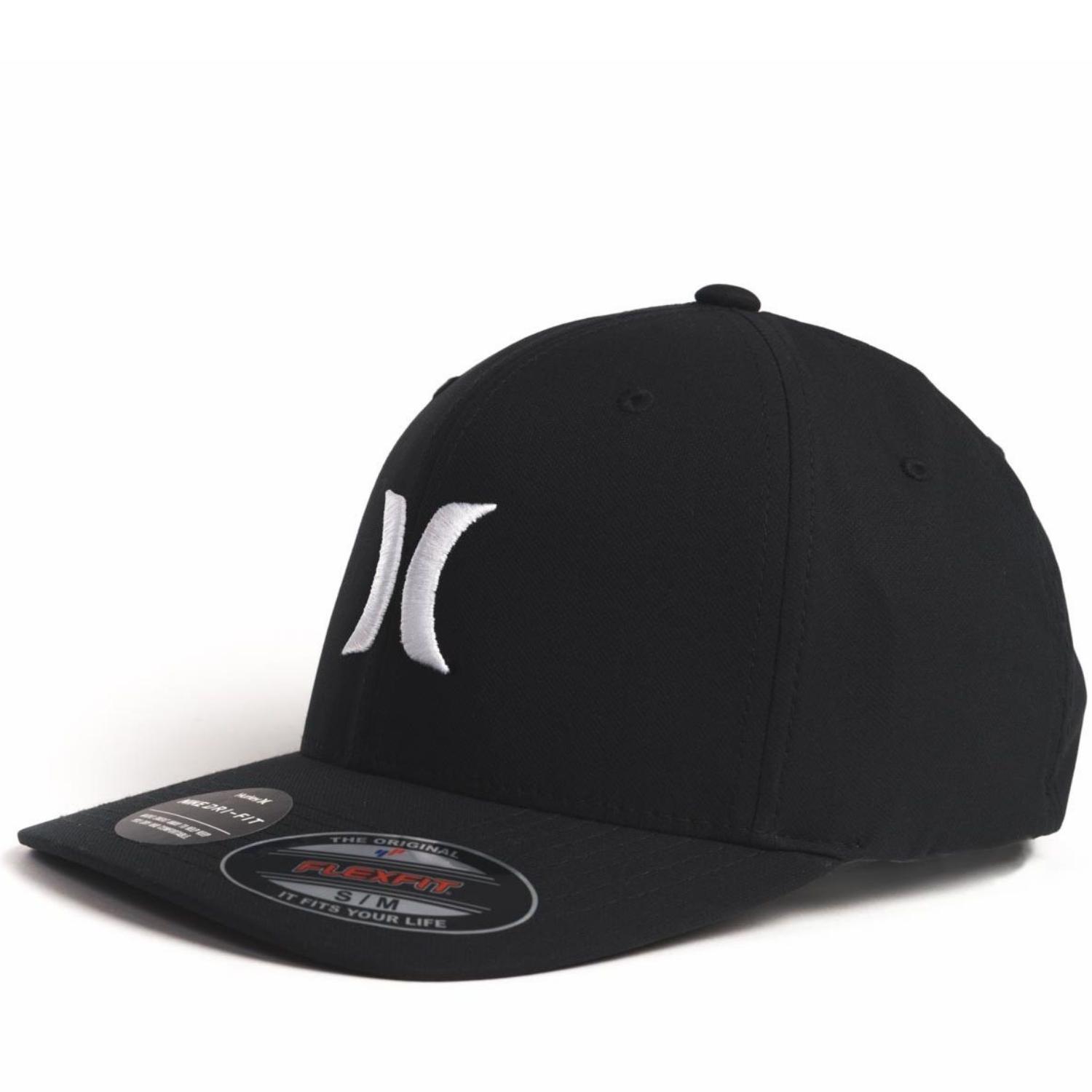 Hurley H2O Dri-Fit One And Only Hat - Black/(White) - Baseball Cap by Hurley