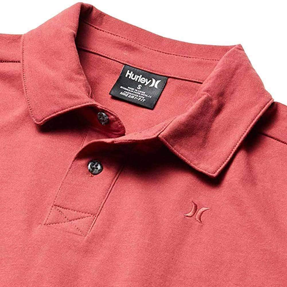 Hurley Harvey Solid Polo Shirt - Cedar - Mens Polo Shirt by Hurley