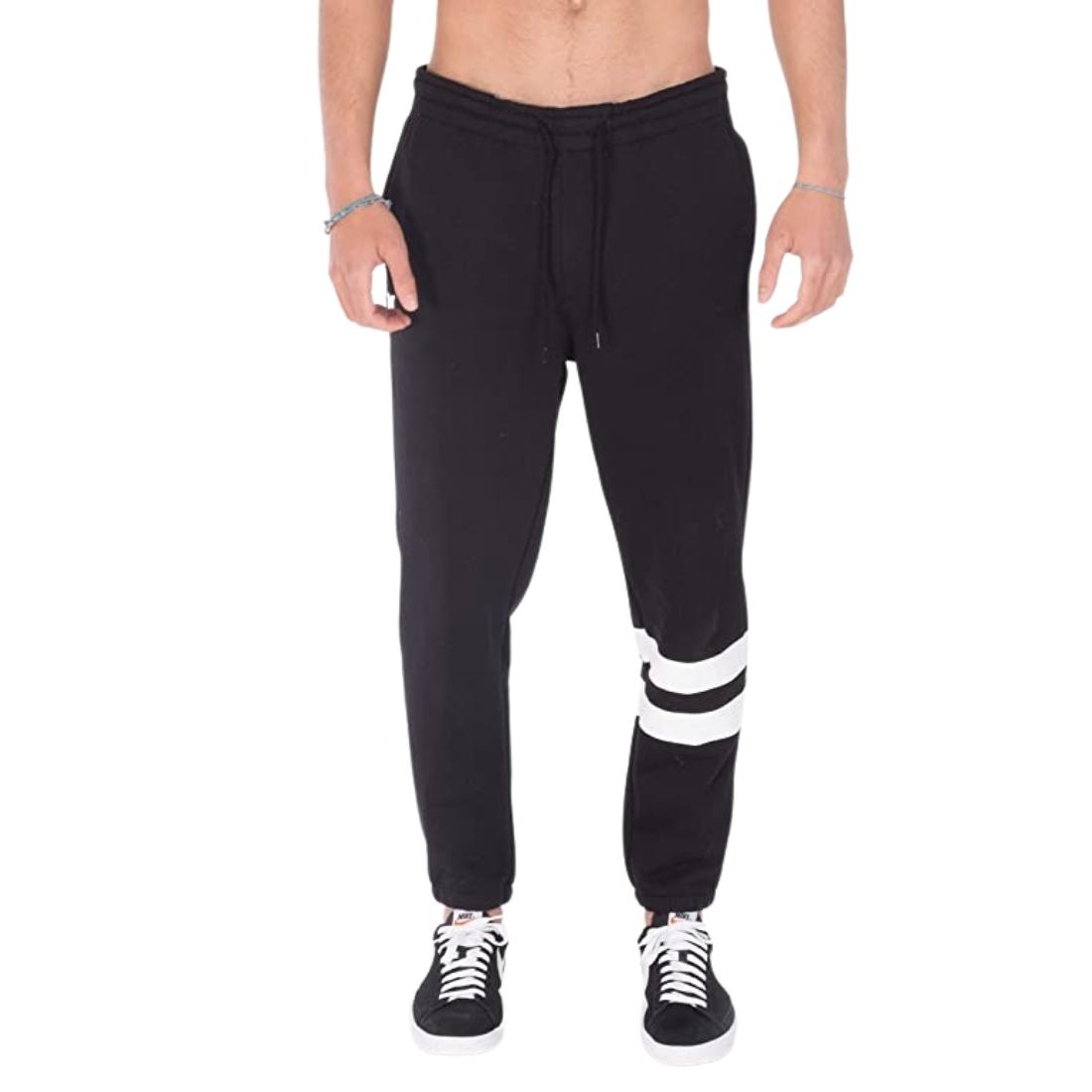 Hurley Oceancare Block Party Fleece Pant Jogger - Black - Mens Joggers by Hurley