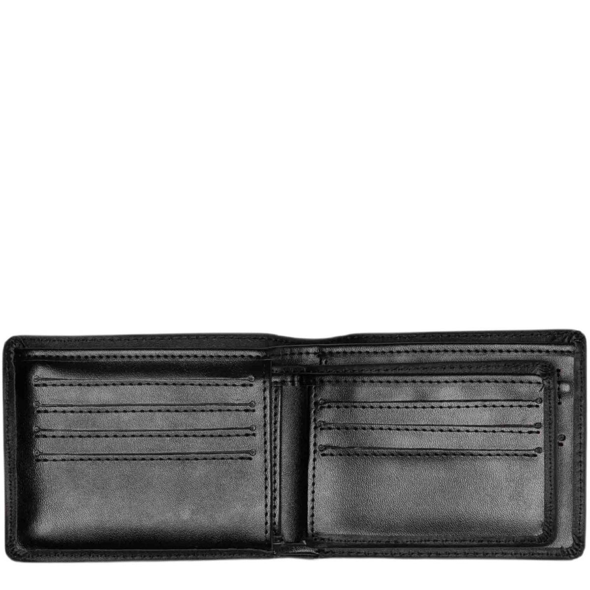 Hurley One And Only Leather Wallet - Black - Mens Wallet by Hurley