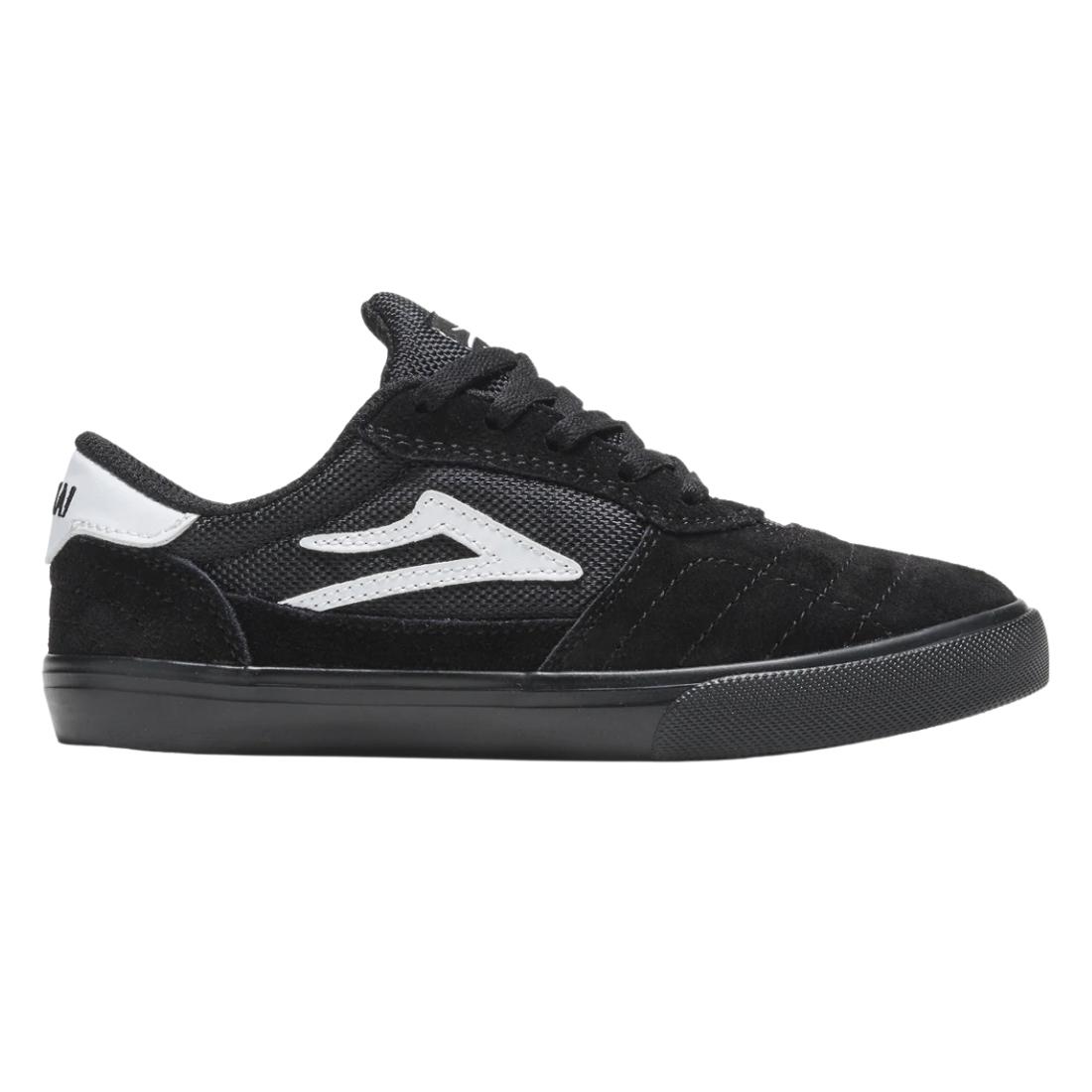Lakai Cambridge Kids Skate Shoes - Black Black Suede - Boys Skate Shoes by Lakai
