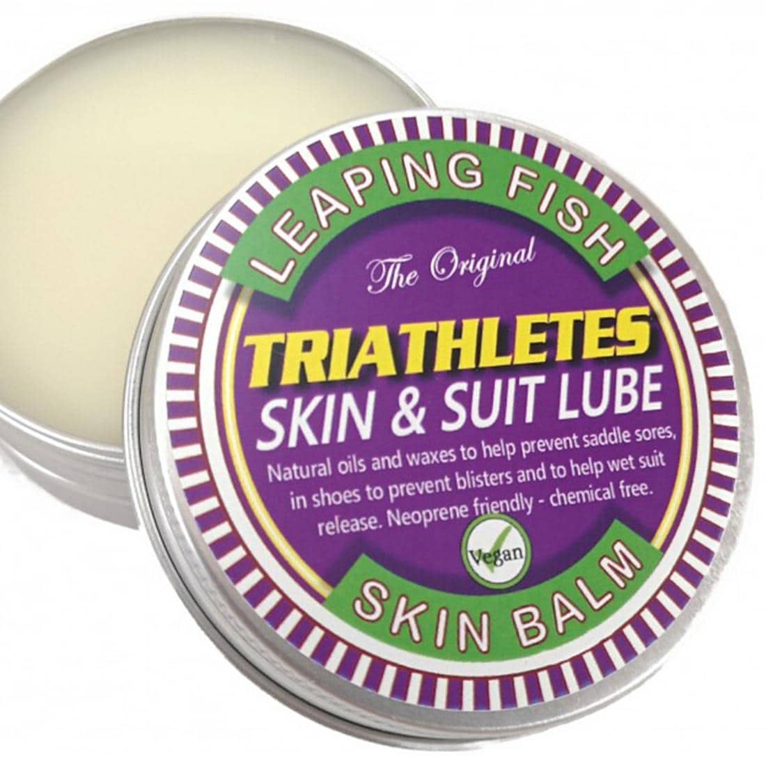 Leaping Fish Triathletes Skin &amp; Wetsuit Lube - 60g - Skin Care by Leaping Fish 60g