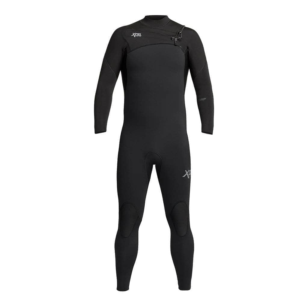 Xcel Mens 3/2 Comp Full Length Wetsuit - Black - Mens Full Length Wetsuit by Xcel