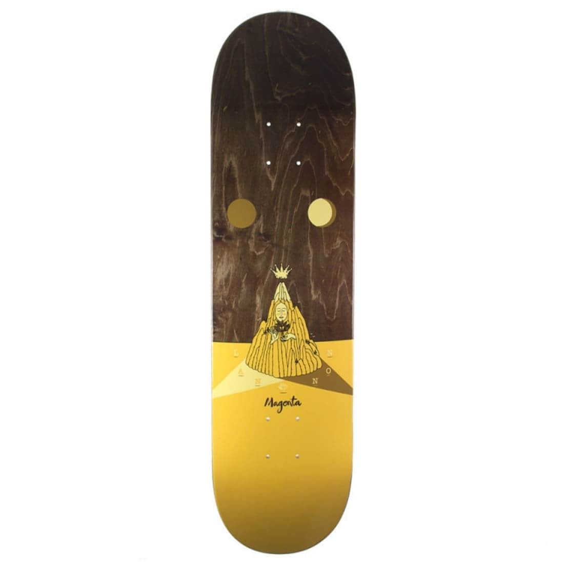 Travel Surf Magenta Magenta Jimmy Lannon Landscape Skateboard Deck - Yellow | Free UK Delivery  - Yakwax