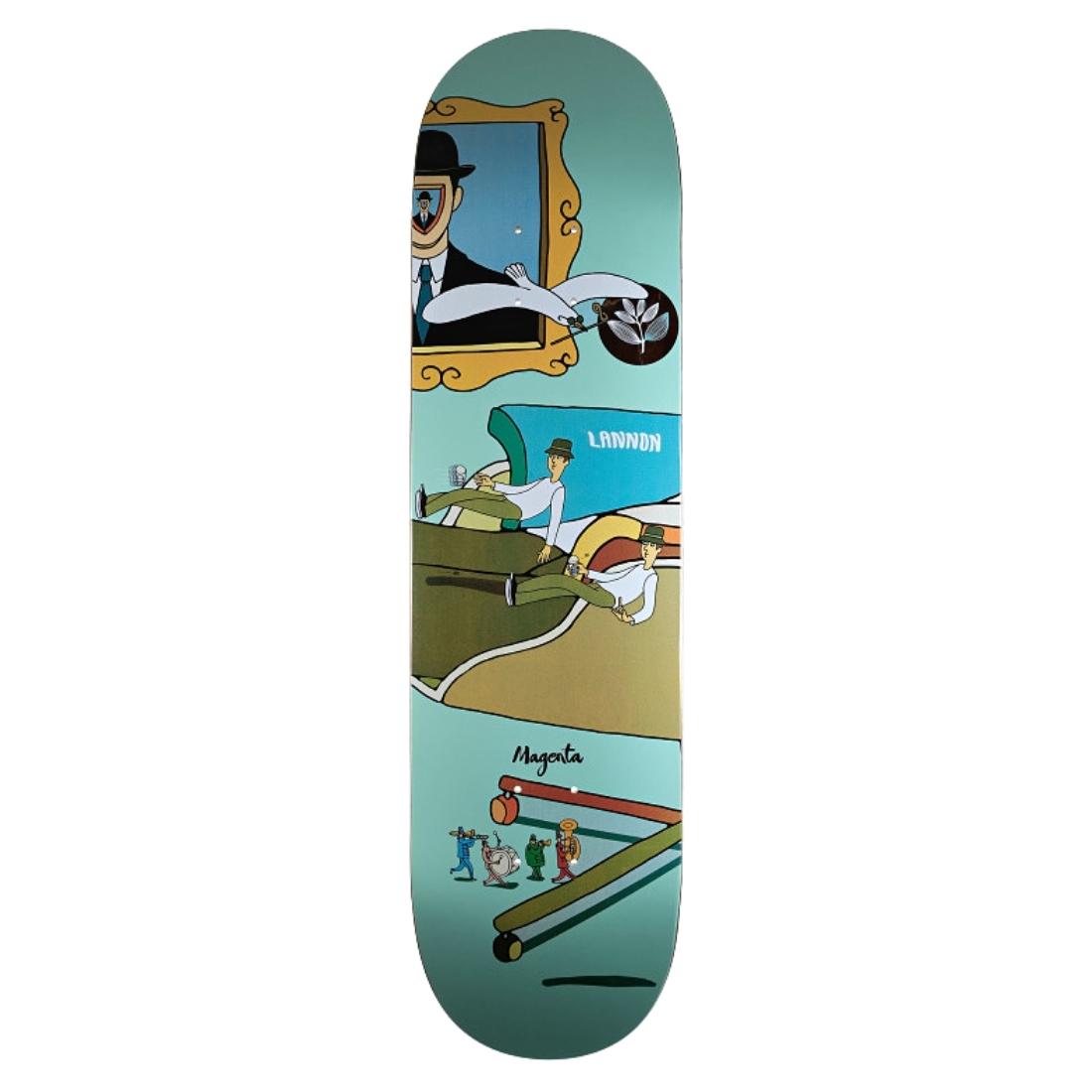 Magenta Jimmy Lannon Lucid Dream Skate Deck 8.4" - Steep Concave - Skateboard Deck by Magenta 8.4 inch