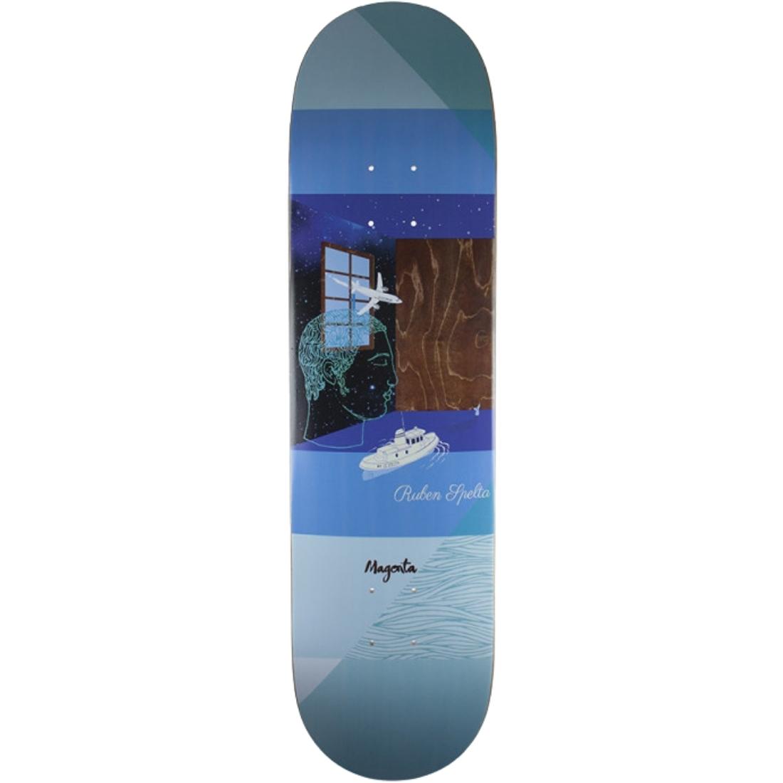 Travel Surf Magenta Magenta Ruben Spelta Sleep Skateboard Deck - Multi | Free UK Delivery  Available - Yakwax