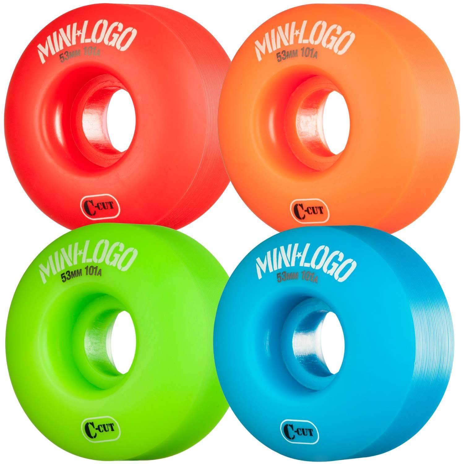Mini Logo C-Cut Multi Colour Wheel - Multi - 53mm