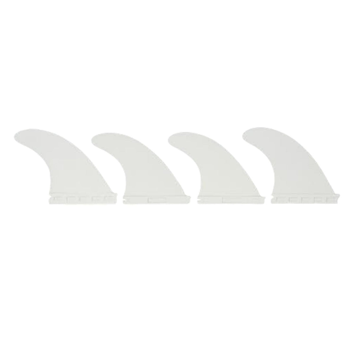 Northcore Futures Compatible Quad Surfboard Fins - White - Futures Fins by Northcore Medium Fins