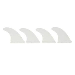 Northcore Futures Compatible Quad Surfboard Fins - White - Futures Fins by Northcore Medium Fins