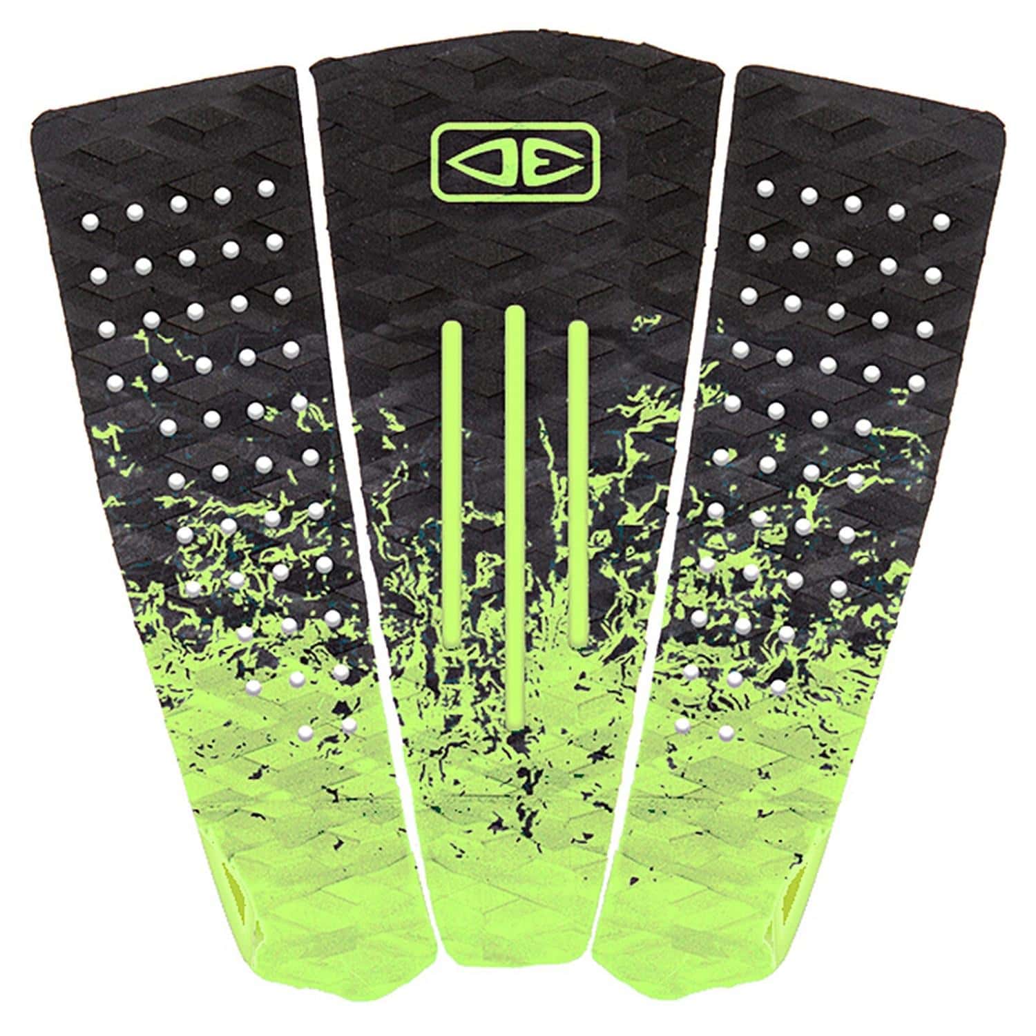 Ocean And Earth Ryan Callinan Pro Surfboard Tail Pad - Lime - 3 Piece Tail Pad by Ocean and Earth