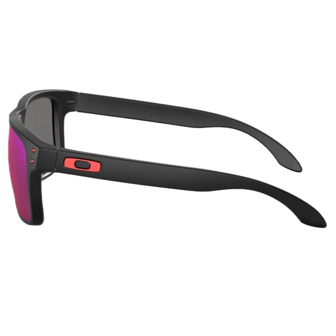 Oakley Holbrook Sunglasses - Matte Black/Positive Red Iridium