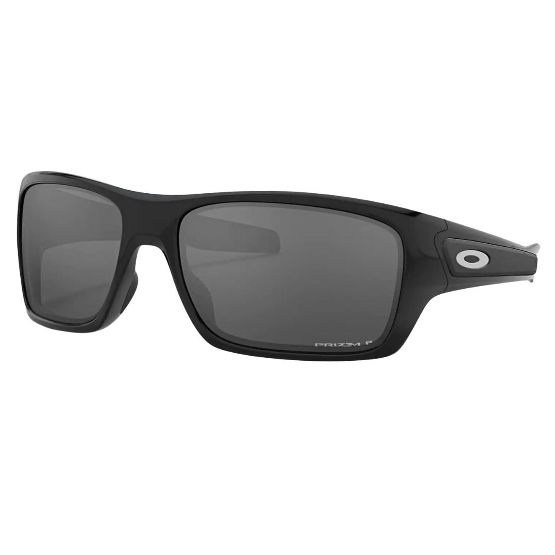 Oakley Turbine Sunglasses - Polished Black/Prizm Black Polarized - Square/Rectangular Sunglasses by Oakley