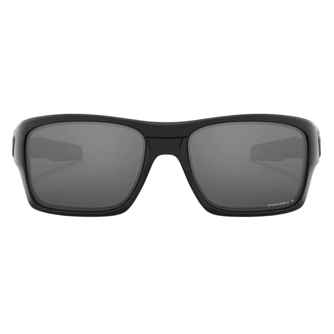 Oakley Turbine Sunglasses - Polished Black/Prizm Black Polarized - Square/Rectangular Sunglasses by Oakley