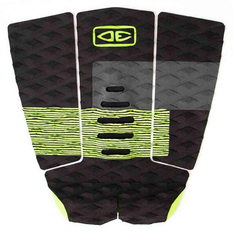 Ocean and Earth Owen Wright 3 Piece Pro Tail Pad - Lime - 3 Piece Tail Pad by Ocean and Earth