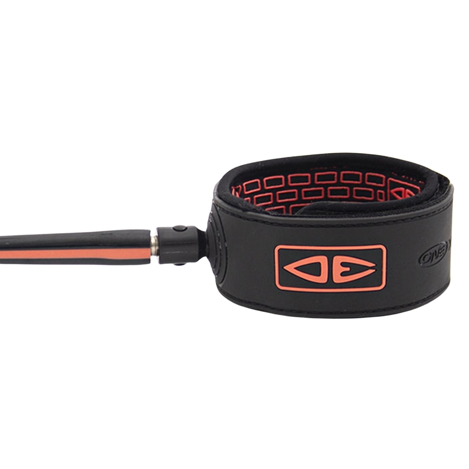 Ocean And Earth 6ft Premium Xt Leash - Coral - 6ft Surfboard Leash by Ocean and Earth 6ft