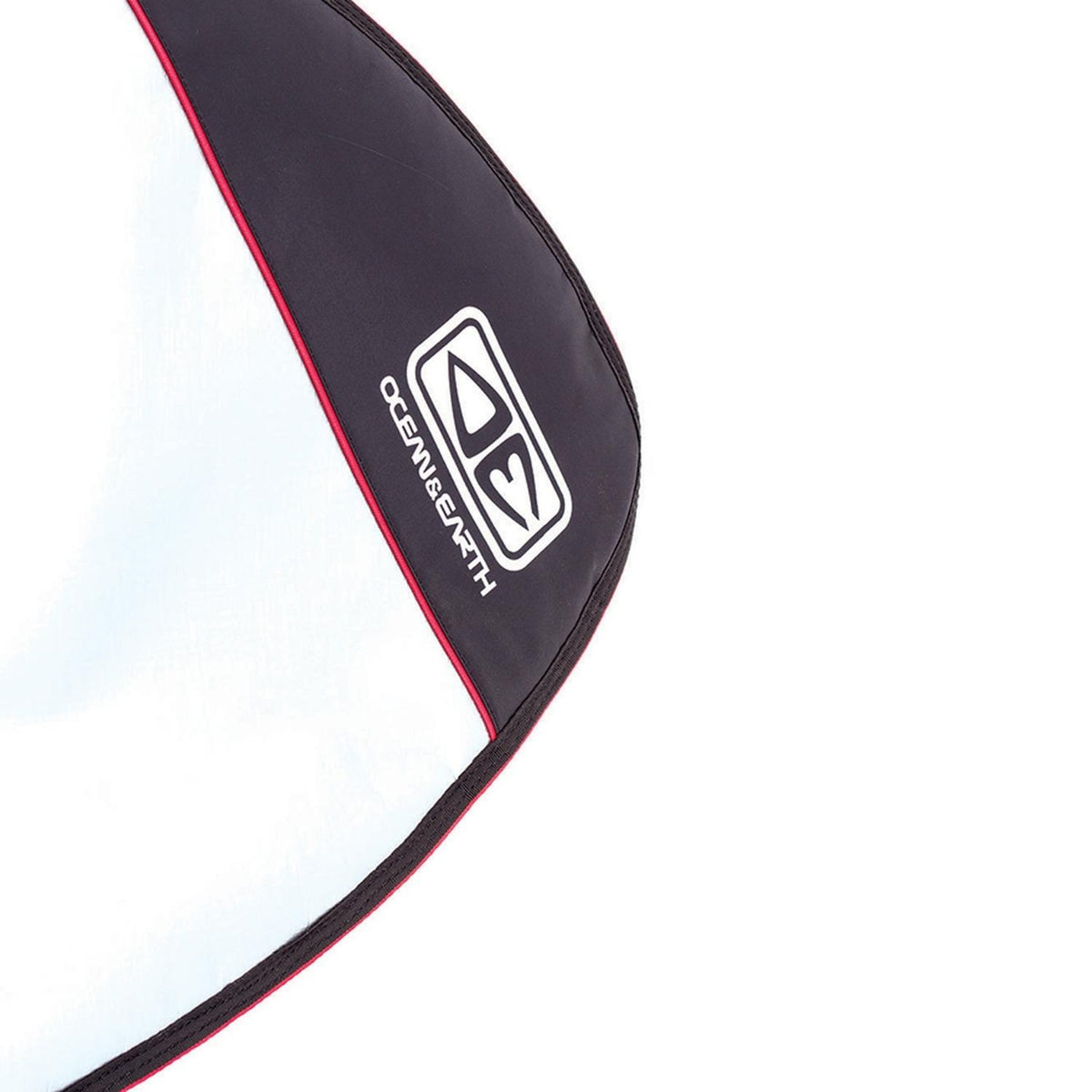 Ocean And Earth 7'6 Barry Longboard Surfboard Bag Cover - Silver/Red