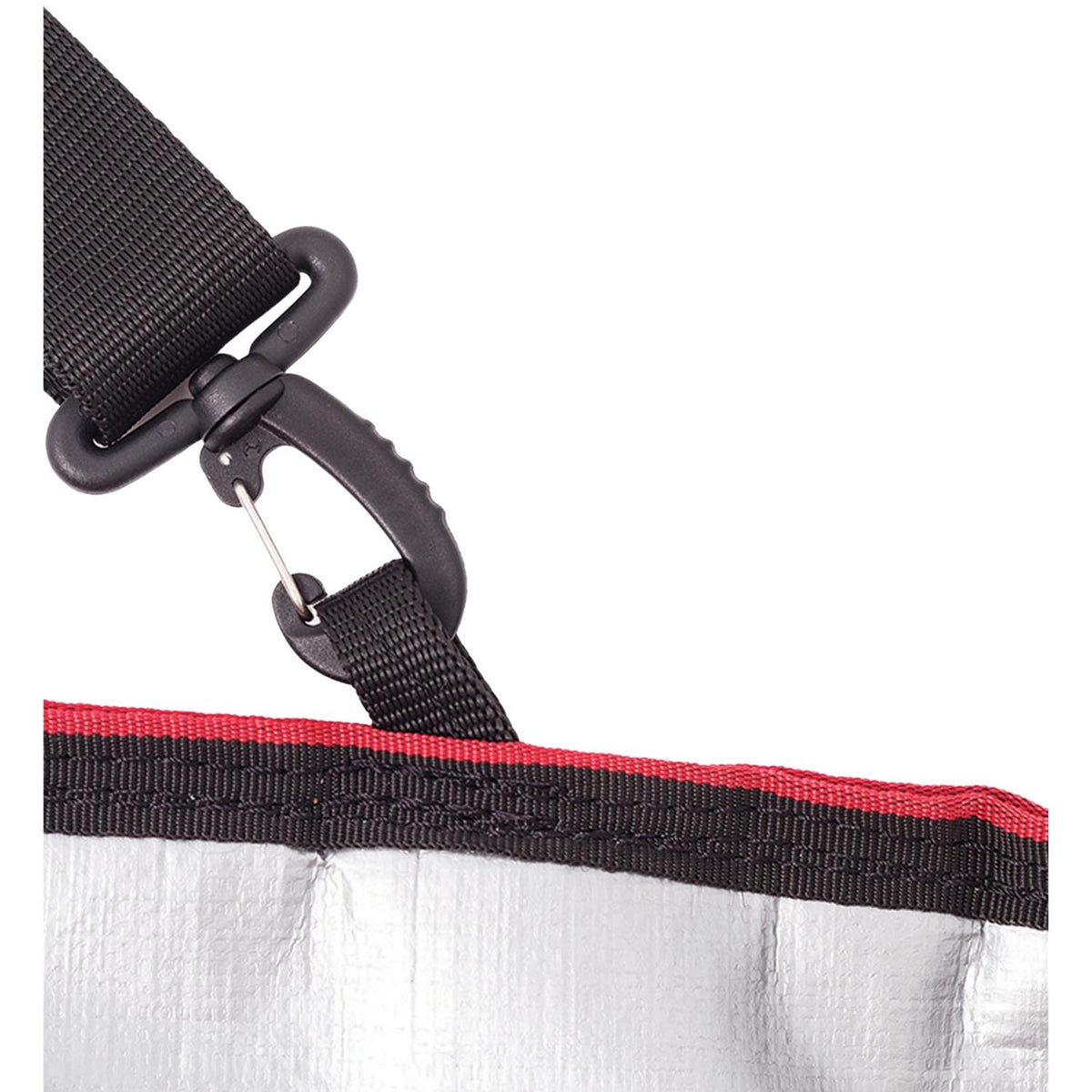 Ocean And Earth 7'6 Barry Longboard Surfboard Bag Cover - Silver/Red