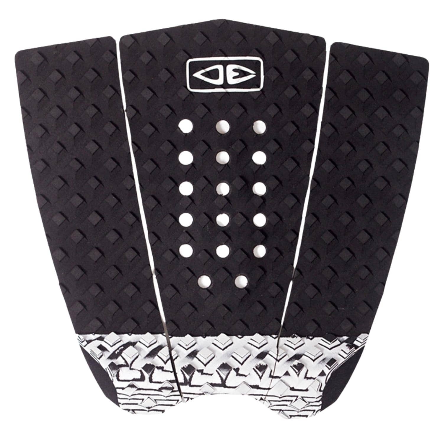 Ocean And Earth Simple Jack Hybrid Wide Surfboard Tail Pad - Black/White