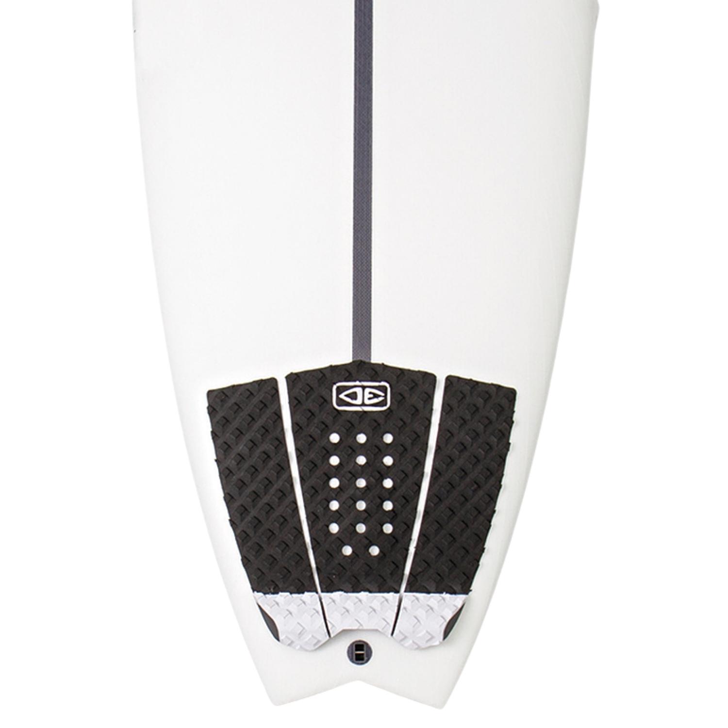 Ocean And Earth Simple Jack Hybrid Wide Surfboard Tail Pad - Black/White