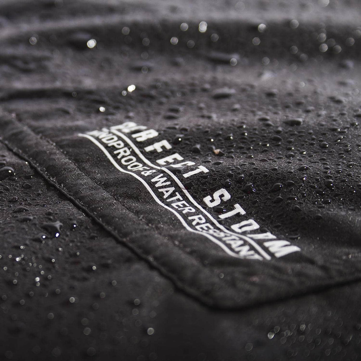Ocean And Earth Perfect Storm Hooded Poncho - Black