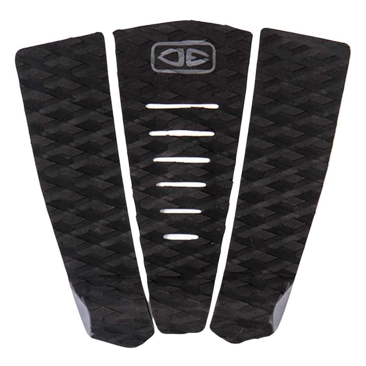 Ocean and Earth Simple Jack Shortboard 3 Piece Tail Pad - Black - 3 Piece Tail Pad by Ocean and Earth