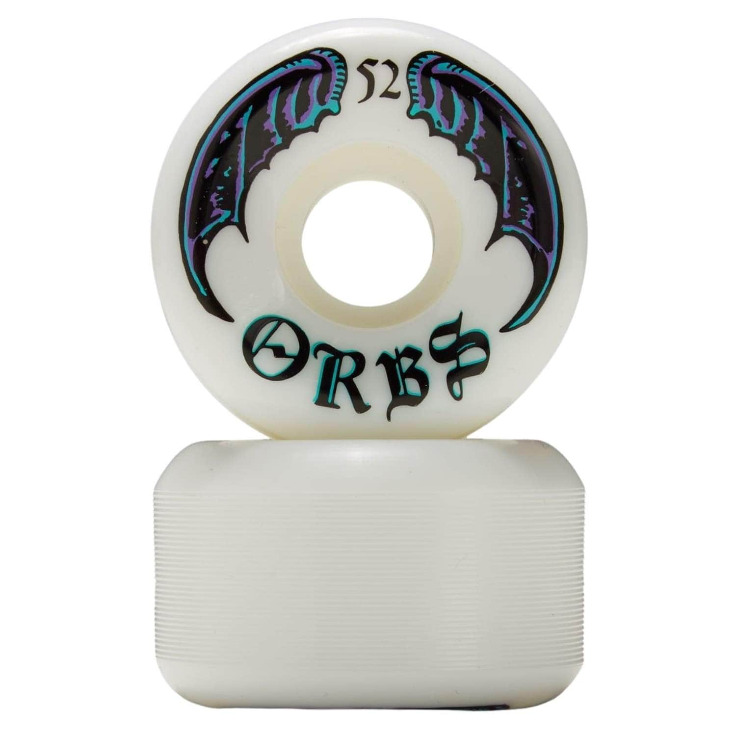 Orbs Specters 99a Skateboard Wheels White 52mm - Skateboard Wheels by Orbs