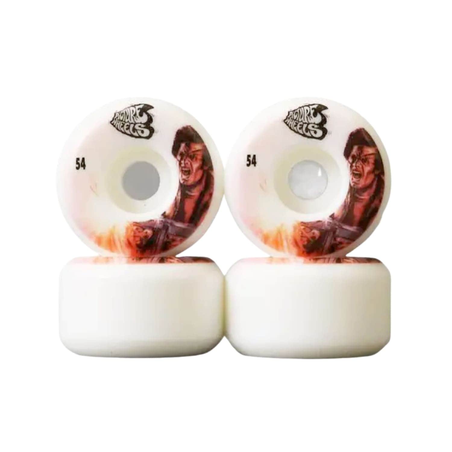 Picture Wheel Co Kung Fu Drifter Team Series 54mm Skateboard Wheels - My Uzi