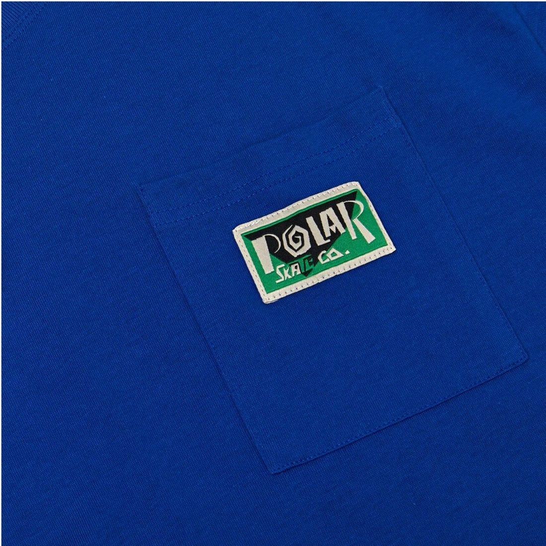 Polar Spiral Pocket T-Shirt - Royal Blue - Mens Pocket T-Shirt by Polar