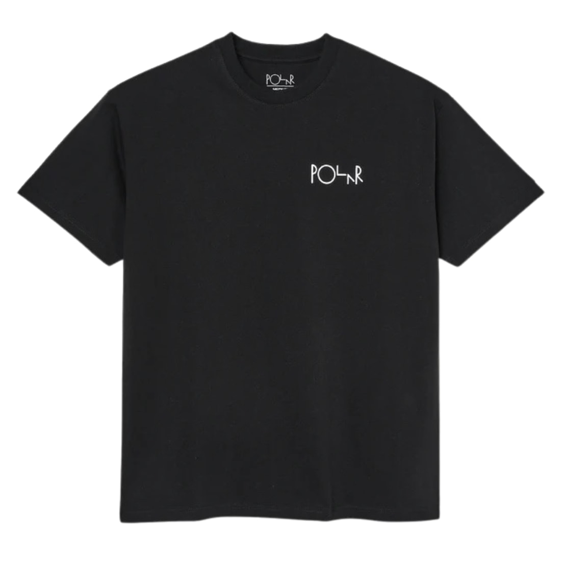 Polar Stroke Logo T-Shirt - Black - Mens Graphic T-Shirt by Polar