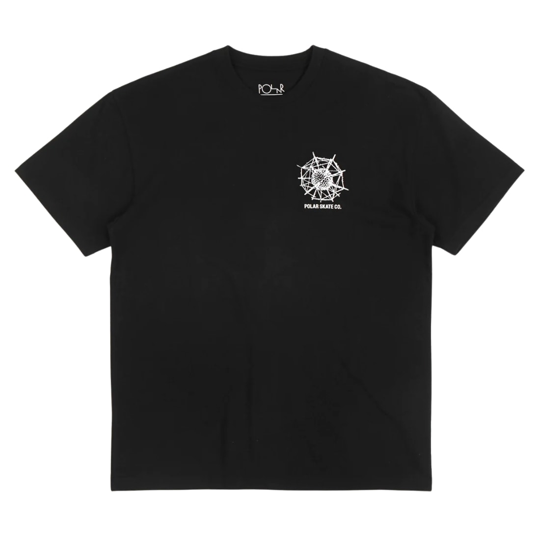 Polar Structural Order T-Shirt - Black - Mens Skate Brand T-Shirt by Polar