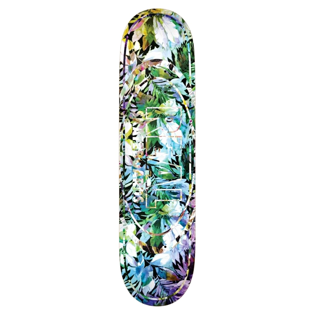 Real 8.06" Tropical Dream Oval Skate Deck - Multi - Skateboard Deck by Real 8.06 inch
